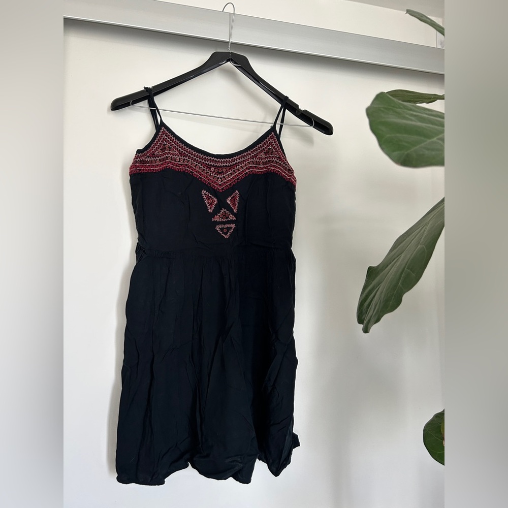 Y2K Black and Red Sleeveless Sundress